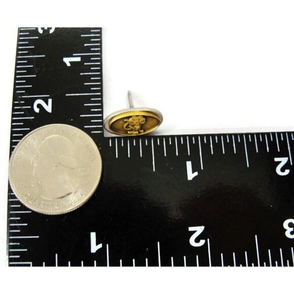Tiger Cub 1/10 10K Yellow Gold Filled Tie Tack Lapel Pin Necktie Suit Vintage - Picture 10 of 15